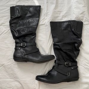Black Boots - Wide Calf